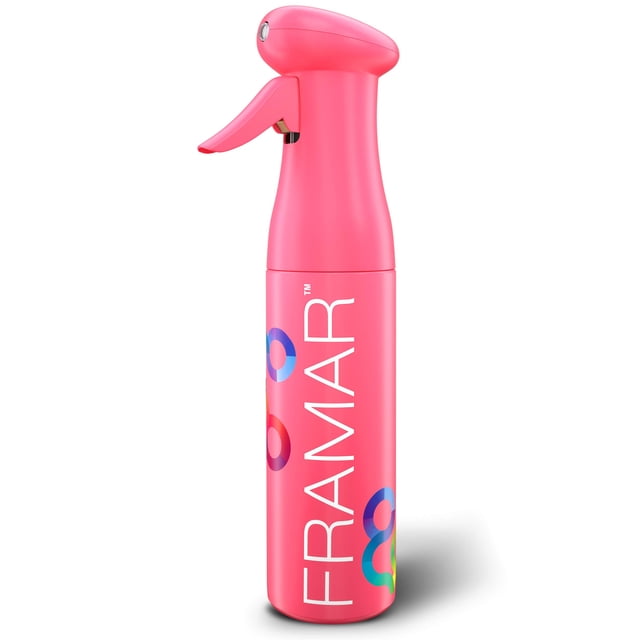 Botella de spray FRAMAR Premium Hair Mister 250 ml, color rosa