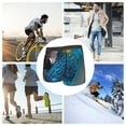 thumbnail image 4 of Balery Modern Style Blue Parrot Calzoncillos bóxer para hombre, ropa interior de algodón suave y transpirable con cinturilla de nailon-Small, 4 of 5