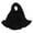 Black, variant on Knit Rib Hijab Caps Muslim Turban Cap for Women Islamic Stretchy Neck Cover Bonnet Hat Headband Simple Cancer Headgear Bandana Hat Yellow