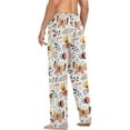 thumbnail image 6 of FREEAMG Cute Butterfly Pajama Pants for Men, Men's Separate Bottoms, Comfortable Sleep Lounge Pj Pants, 6 of 7