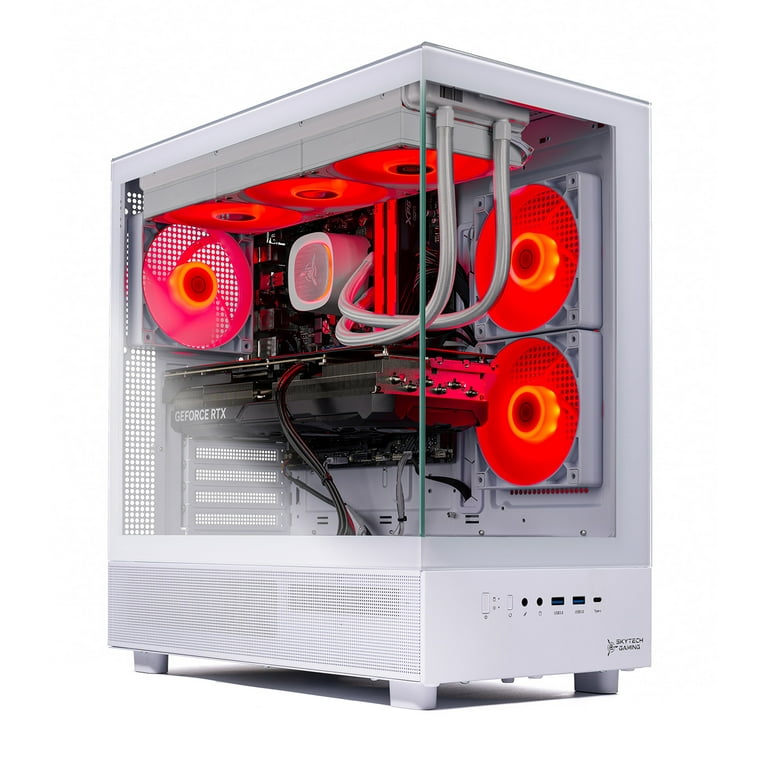 Skytech Gaming Azure 3 Gaming PC, AMD Ryzen 7 9700X 3.8GHz, NVIDIA