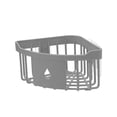thumbnail image 1 of Transemion Practical bathroom storage Plastic Bathroom Kitchen Storage Rack Organizer Shower Shelf bathroom storage suction shelf Grey 1Set, 1 of 6