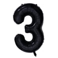 thumbnail image 4 of Luxshiny Globos De Aluminio Negro Para De Fiestas Con Válvula Autosellante Y Reutilizables, 4 of 7