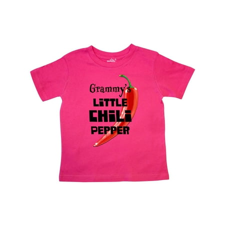 

Inktastic Grammy s Little Chili Pepper Gift Toddler Boy or Toddler Girl T-Shirt