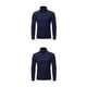 thumbnail image 3 of Sonducket Ropa interior térmica para hombre, Tops de cuello alto, jersey de manga larga de Color sólido, camisa ajustada para oficina de otoño Type1 NO1, 3 of 6