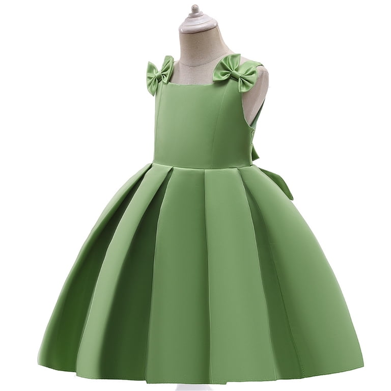FDDMis Green Christmas Dress Girls Plus Size Boho Dress Black Dress Midi Newborn  Baby Girl Outfits 18 Months Girl Clothes Girl New Baby Gift New, Green 3-4  Years - Walmart.com