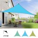 thumbnail image 2 of 3X3X3M Impermeable de Esquinas Sun Shelter Toldo Parasol Al Aire Libre Jardín Patio Sombra Tela Vela-Verde, 2 of 5