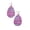 Pink Blue Brown, variant on Womens Earrings Aztec Teardrop Geometric Lightweight Dangle Hook Jewelry 3.5"