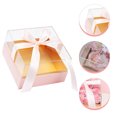 thumbnail image 1 of Phenofice Valentine Storage Box Packaging Box Acrylic Pink 1Set for Teacher's Day, 1 of 8