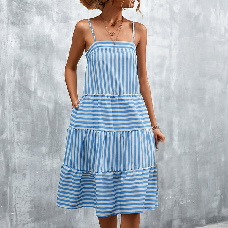 Walmart hot sale stripe dress