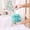 Green, variant on Bath Flower Bath Ball Soft Mesh Exfoliating Pouf for Shower, Spa and Daily Use, Gentle Back Rub and Rich Bubbles, Green