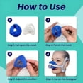 thumbnail image 3 of XIRQI 8Pack Reusable Nasal Mask Liners,Cpap Mask Covers with Breathable Fabric,Nasal Pillow Full Face Compatibility, 3 of 7