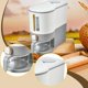thumbnail image 4 of Contenedor de almacenamiento de arroz, contenedor de cereales, tapa hermética, contenedor de alimentos, cubo de arroz para gris, 4 of 5