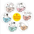 thumbnail image 3 of 500pcs Cat Thank You Stickers Round Adhesive seal Labels for Gift Decorah3AWA, 3 of 6