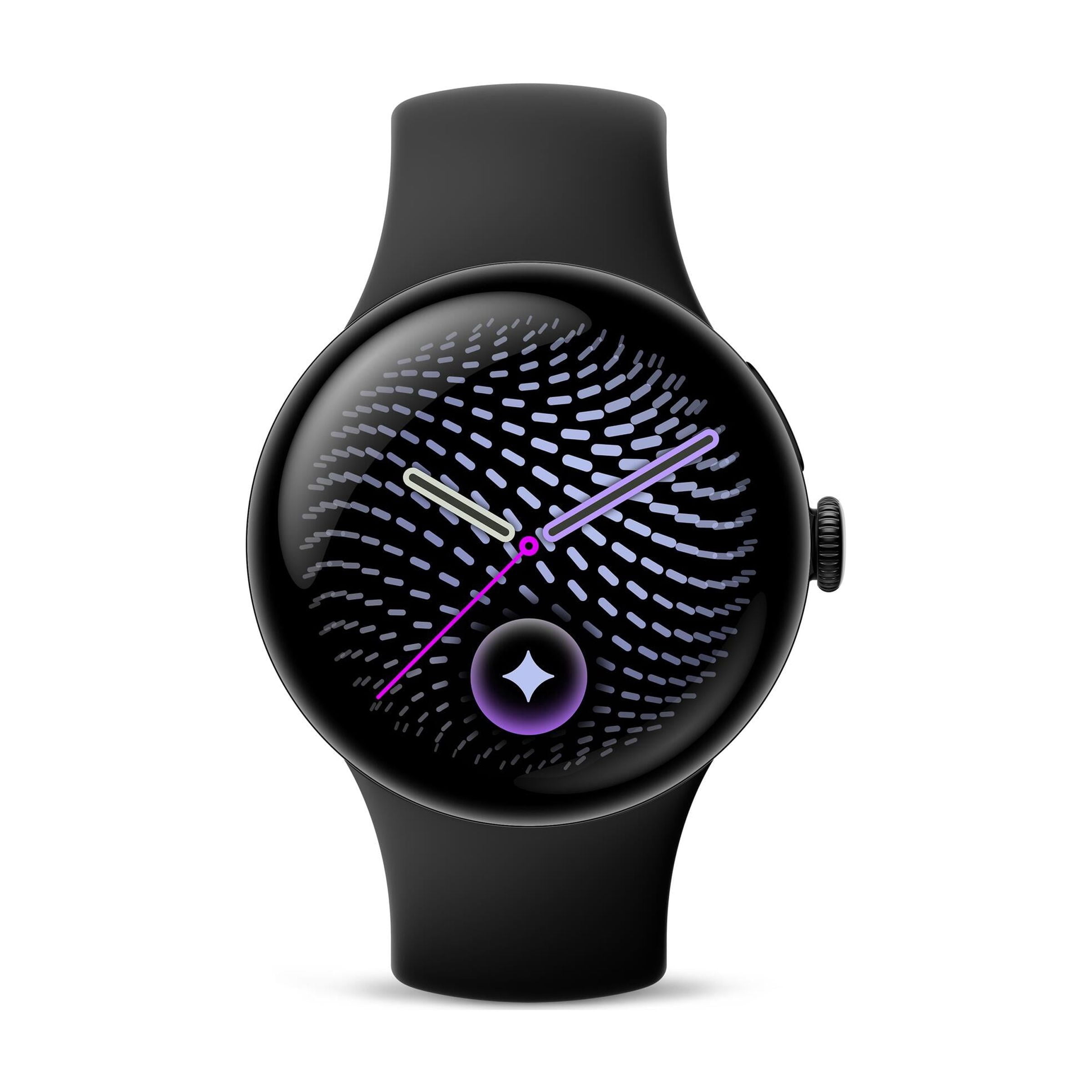 Google Pixel Watch 5 (41mm) LTE- Android Smartwatch with Domed Display, Comprehensive Health and Fitness Tracking, and Help from Gemini - Matte Black Aluminum Case / Obsidian Active Band (2nd gen)