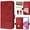 Red, variant on Case for GANGXUN Motorola Moto E13 2023 4G – Elegant and Practical with Long,Short Lanyards