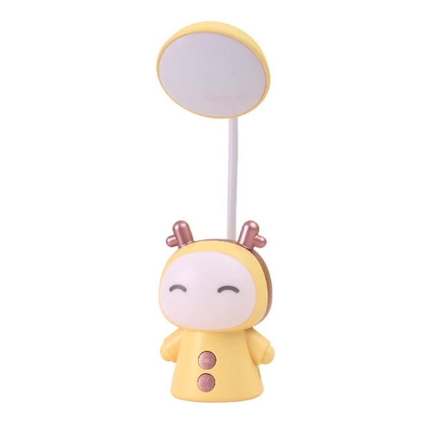 CAIROYAR 1 lámpara de mesa para lectura, escritorio, oficina, dormitorio, mesita de noche, luz de estudio para regalo de niños