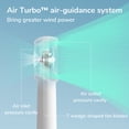 thumbnail image 5 of JISULIFE Turbo Fan-Sized Portable Fan & 16H Runtime 4000mAh USB Rechargeable Fan with 5 Wind Modes for All Occasions, 5 of 10