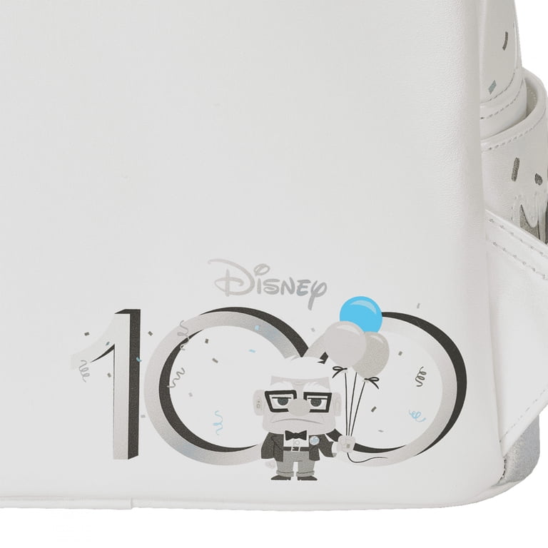 Loungefly Disney100 Celebration Cake Mini Backpack, White  display picture 1
