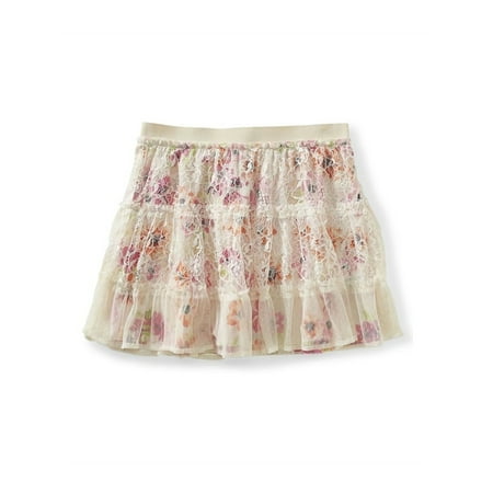 aeropostale juniors overlay skirt lace floral mini dialog displays option button additional opens zoom walmart