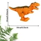 thumbnail image 5 of Dinosaurio de resorte con reloj educativo, juguete infantil con animales, juguete para niños, juguete educativo con reloj, 5 of 5