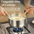 thumbnail image 3 of Koch Systeme CS Stainless Steel Cookware Set 10 Piece, 18/10 Stainless Steel Pots and Pans Set for Professional Cooking, Induction Compatible, Dishwasher and Oven Safe, 3 of 8