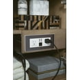 thumbnail image 2 of James Martin Vanities 210-V72s-Dgg Linear 72" Single Basin Poplar Wood Vanity Set - White, 2 of 7