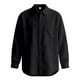 thumbnail image 2 of Blusa y camisa de manga larga con cuello vuelto para hombre, informal, de color liso, con botones y cuello vuelto, blusa de manga larga para hombre, 2 of 7