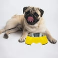thumbnail image 5 of Cuenco de acero inoxidable para mascotas, cuenco para comida para perros, cuenco de melamina de doble capa para gatos, cuenco para mascotas, 5 of 5