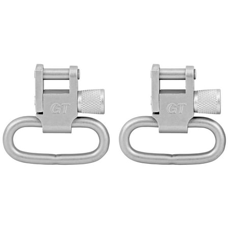 UPC: 0895474001031 | Pair 1  Locking Swivels-Nickel Plated