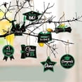 thumbnail image 3 of Clearance! Nomeni Ornaments Graduation Decorations Pre Assembled Hanging Swirls 2024 Grad Banner Graduation Party Decorations Class of 2024 for Classroom Home Party Home Decor Green, 3 of 3