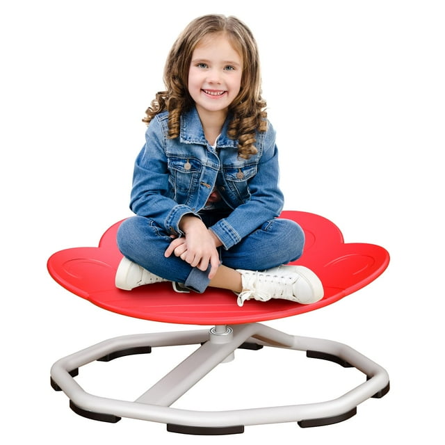 Silla giratoria sensorial Qusases para niños autistas, interiores y exteriores