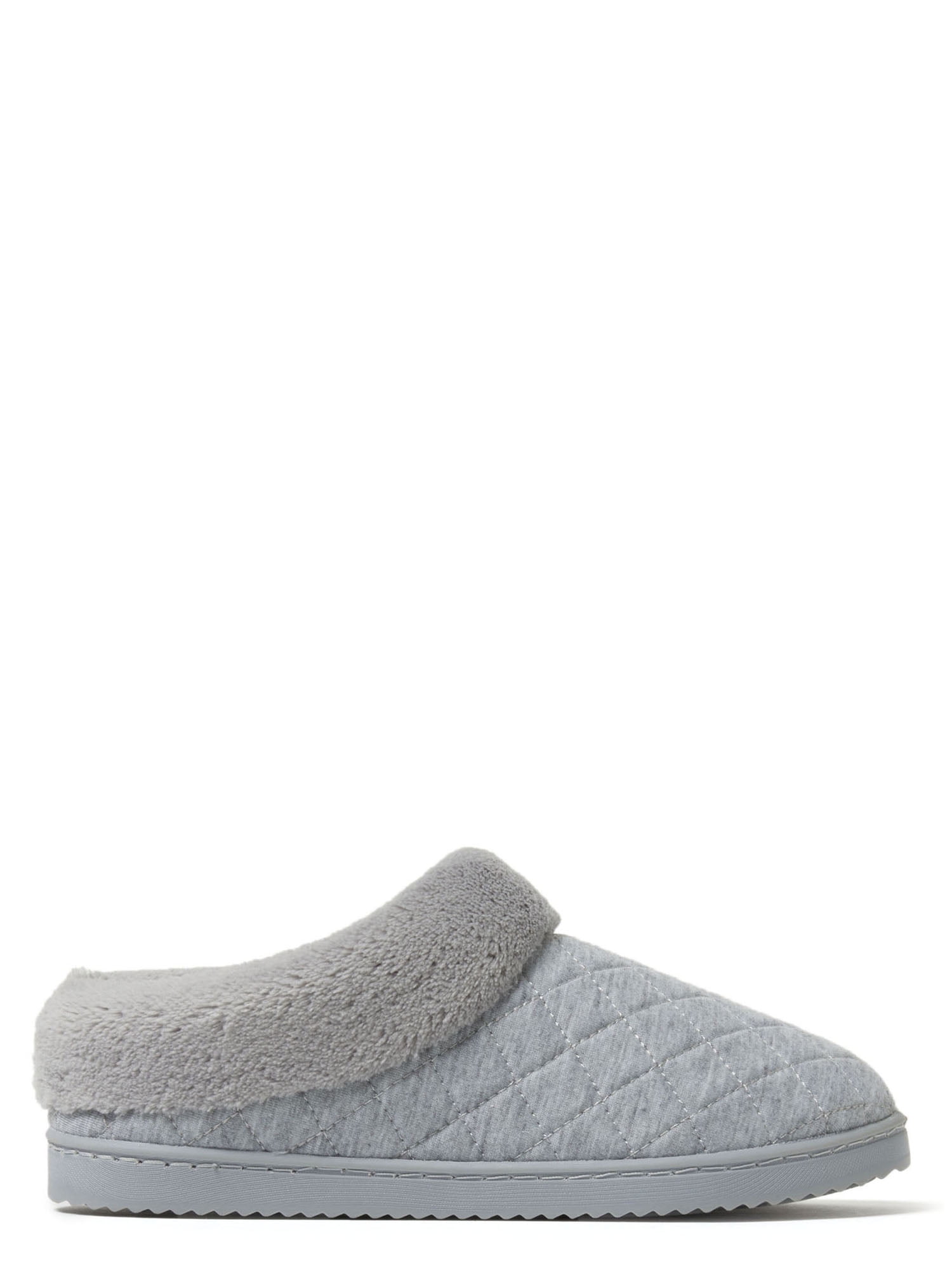 Dearfoams Cozy Comfort Women's Quilted Jersey Clog