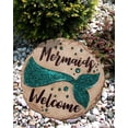 thumbnail image 3 of shiyou-Welcome Friends Stepping Stone Outdoor Garden Décor, 3 of 4