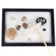 thumbnail image 1 of Jardín Zen En Miniatura Paisaje De Escritorio Mesa De Arena Caja De Arena Cuadrada Decorativa Con Bandeja Rectangular Múltiples Accesorios Para El Hogar Oficina Hotel Minnieouse HA018682-00, 1 of 6