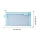 thumbnail image 1 of Bolsa de Malla Transparente para Lápices, Bolsa de Almacenamiento con Cremallera de Gran Capacidad, Bolsa de Lápices Portátil Especial para Exámenes de Estudiantes, Bolsa de Papelería, 1 of 6