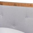 thumbnail image 5 of Baxton Studio Laima Light Grey and Brown Finished Wood Twin Size Platform Bed, 5 of 10