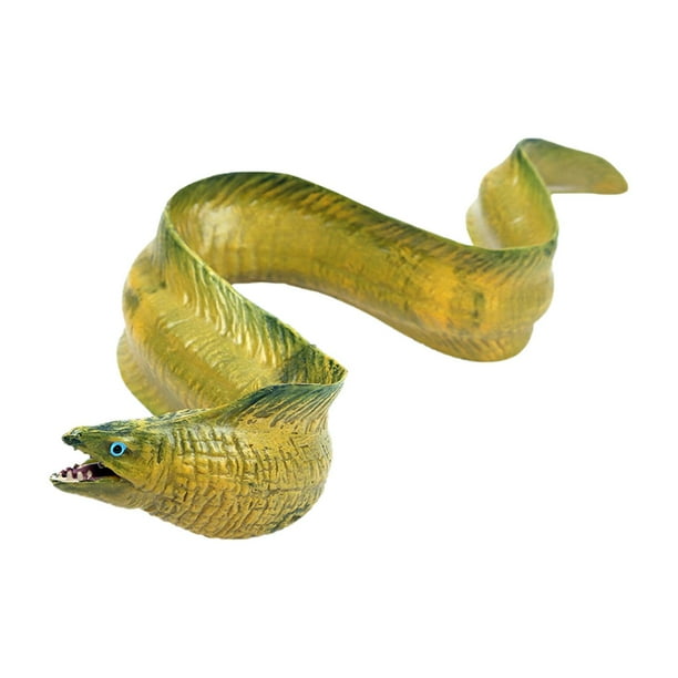 Figura de anguila de simulación Sunnimix Juguete educativo modelo animal