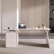 thumbnail image 1 of Study Executive Office Desk Corner Computer Modern Conference Workflow Office Desk Storage Scrivania Angolare Furniture HDH My Lux Decor Round, 1 of 6