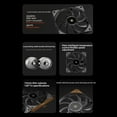 thumbnail image 6 of Router Cooling Fan PC Chassis Quiet ARGB Power 120mmx120mmx15mm Cabinet Cooling Fan 12CM Protective Net Replacement, 6 of 17