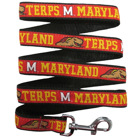 Pets First NCAA Maryland Terrapins Leash for Dogs - Officially Licensed - 50  Teams - 3 Sizes