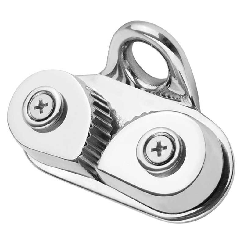 Stainless Steel Pulley Rope Clamp Quick Start Cam Splint Automatic Rope