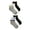 Assorted, variant on Reebok Kids Boy's Pro Series Cushion Ankle Socks, 6 Pack