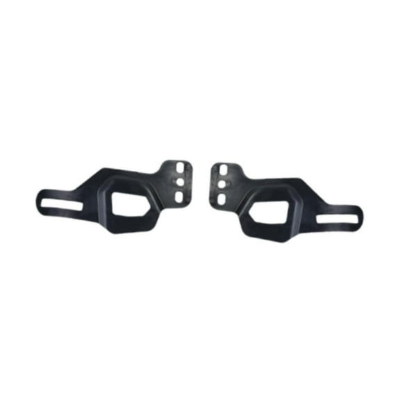 lacooooppia 2Pcs Hockey Helmet s Replacement Part Wearproof Lightweight Detachable Hockey Accessories for Hockey Match black