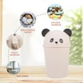 thumbnail image 4 of STOBOK Decorative Panda Trash Can with Lid for Outdoor and Indoor Use, 4 of 7