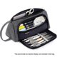 thumbnail image 1 of Angoo [Special] Grid Pen Pencil Case, Multi Slot Plaid Storage Bag, Big Pouch Organizer for Stationery Cosmetic Student, 1 of 4