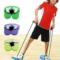 SILENRADAWN 2Pairs Jomping Pedals Outdoor Toys For Children Sensory Training EVA Round Base Jumping Stilt