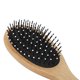 thumbnail image 3 of Cepillo de pelo de paleta ovalado, peluquería casera, mango de madera, masaje del cuero cabelludo, cepillo para desenredar, herramienta de estilismo, 3 of 8