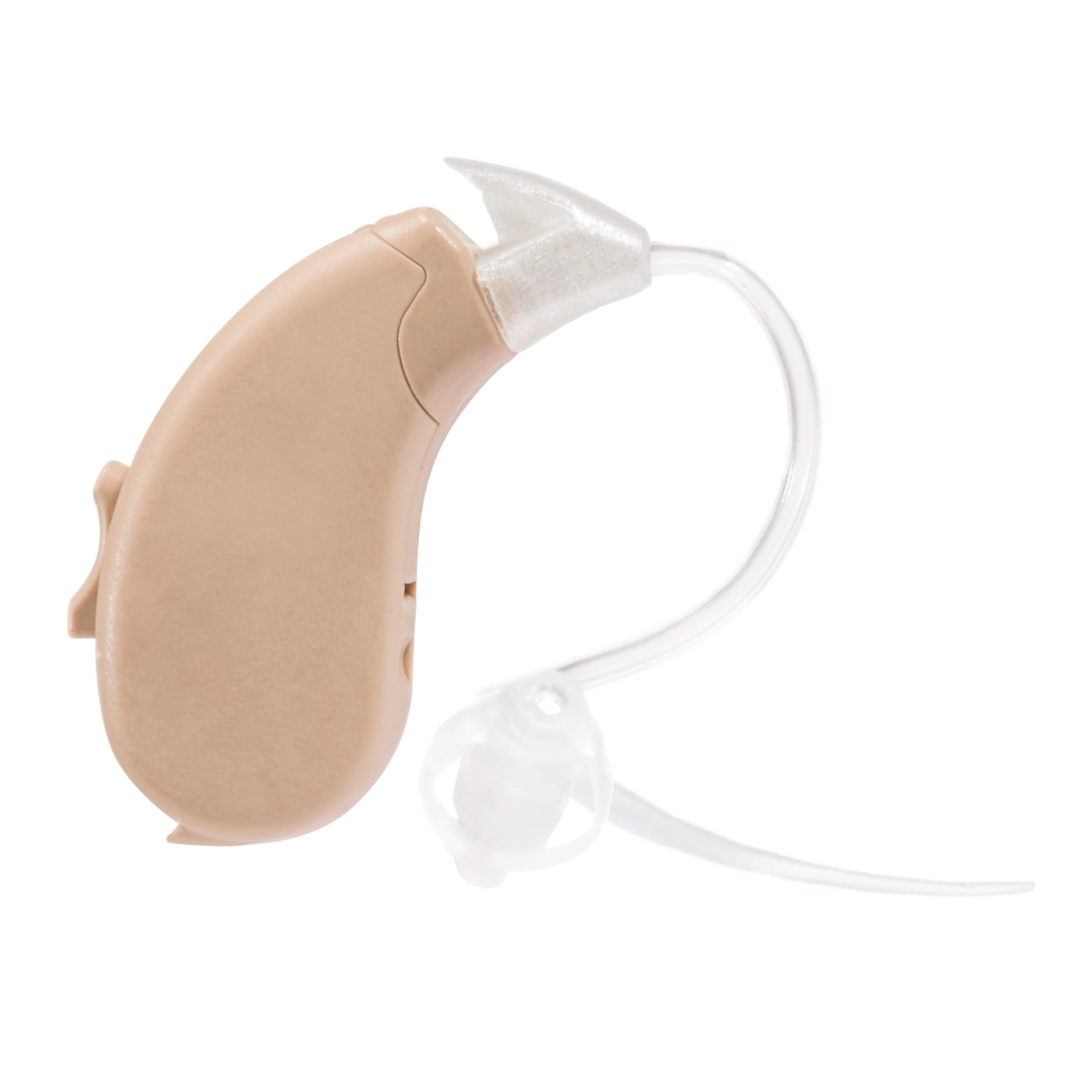 Lucid Hearing Enrich PRO - Behind the Ear Over The Counter (OTC) Hearing Aid - Beige Pair