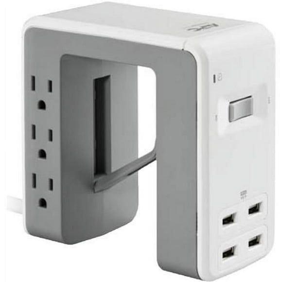 APC 6-Outlet SurgeArrest Essential Surge Protector with 4 USB Ports